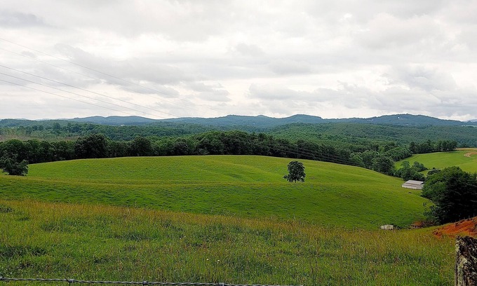 Galax RV Rental | Delightful residential campsite in Galax with stunning views.