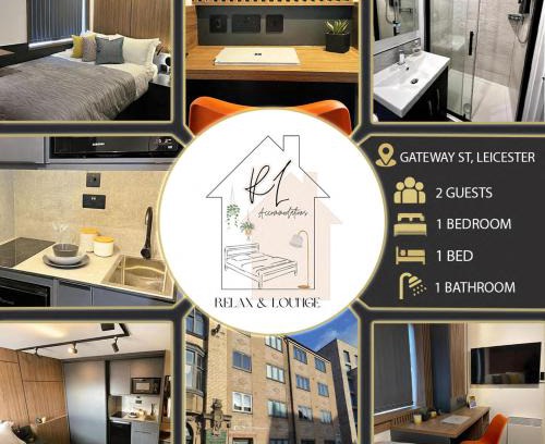 Thorpe Satchville Apartment | Deluxe 1 Bed Studio 4A near Royal Infirmary & DMU
