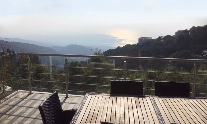 Duhur ash Shuwayr House | Deluxe 4 Bedroom 5 Bathroom Home With Panoramic Beirut and Ocean Views