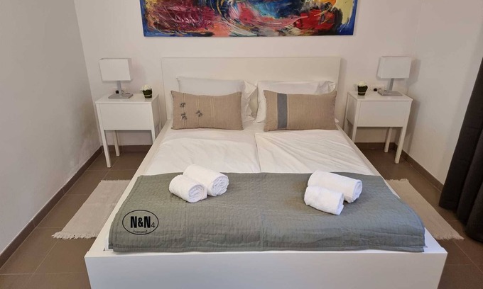Portoroz Apartment | Deluxe One Bedroom Apartment with terrace N&N4