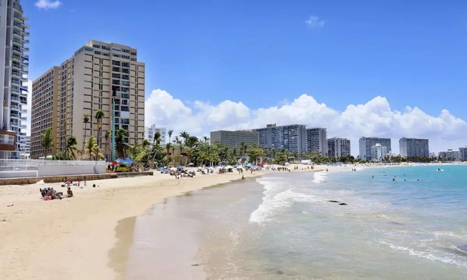 Carolina Apartment | Deluxe Studio at ESJ Towers on Isla Verde Beach