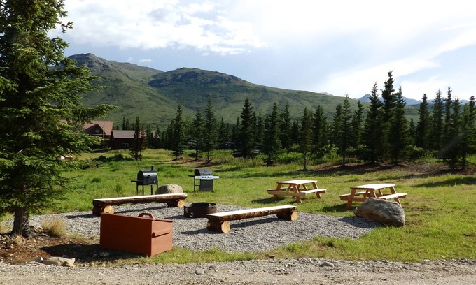 Healy Cabin | Denali Wildlife Caribou Cabin Luxury with a touch of Rustic.