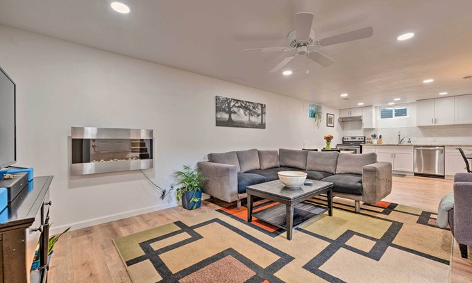 Club Crest House | Denver Area Duplex w/Patio: Walk to Park!