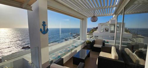 Renaca Apartment | Depto equipado frente al mar. Excelente terraza