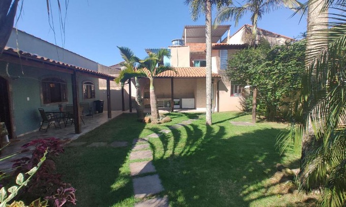 Mambucaba House | Descanso e churrasco a beira do mar