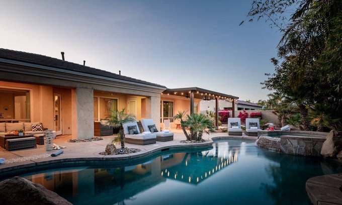 Rancho Santana House | Desert Cascade by Fieldtrip | Resort Style Home with Casita, Pool, Spa
