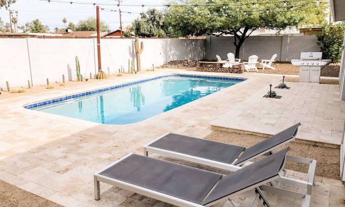 Tempe House | Desert-Chic Arizona home with pool, near ASU.