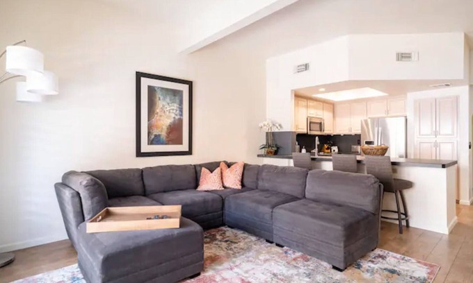 Palm Desert Condo | Desert Chic: Cozy Palm Desert Hideaway with private spa. Pet Friendly!