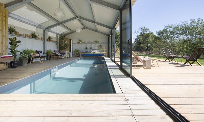 Grosbreuil Cottage | Design and nature rental with indoor pool 17 km from Les Sables d'Olonne