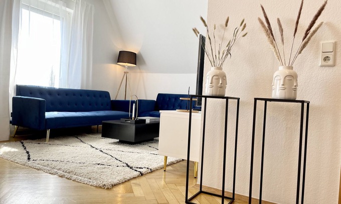 Radio Bremen Apartment | Design Maisonette I Kamin I 10 Personen I Netflix