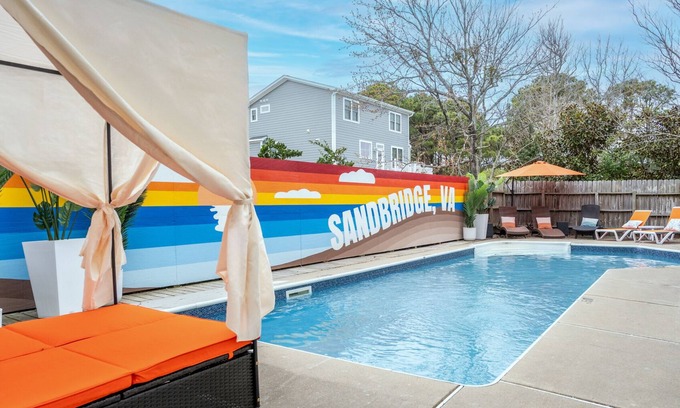 Sandbridge House | Designer 7BR w/Pool and Hot Tub. Sleeps 20, Pets Welcome!
