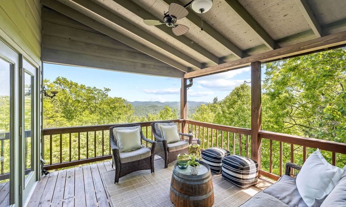 Clayton House | Designer Chic Mountain Home Minutes From Downtown Clayton & Lake Burton