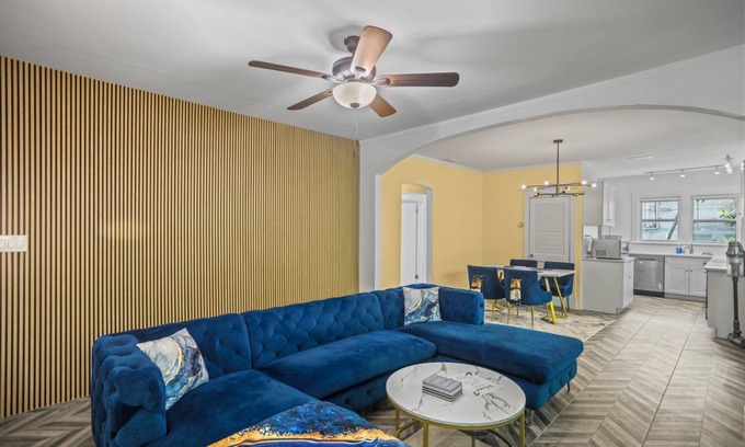 Northeast Miami House | Designer House Steps from Stores