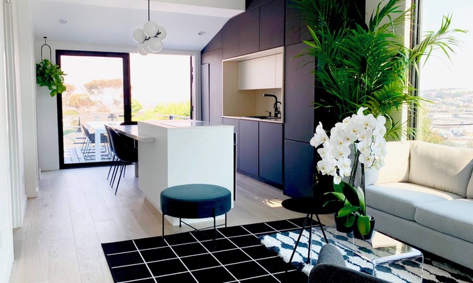 Bernal Heights House | Designer Stunner! Sunny Patio + Firepit + Steam Room (30-day min)