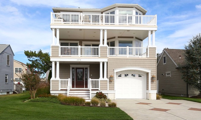 Brigantine House | Desirable Beach Block Rental in the A-Zone, Elevator