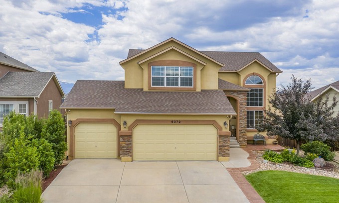Colorado Springs House | Desirable & Spacious. Mt Views, Grill, Deck & Yard. Walk to Coffee & Ice Cream!