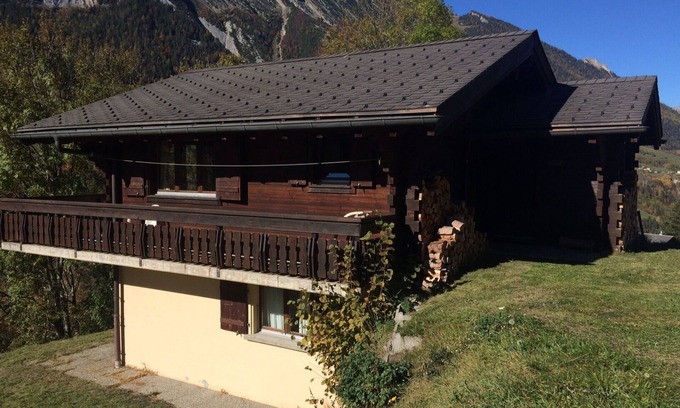 Orsieres Ski Chalet | Detached chalet in rural setting with superb views. Pets welcome!