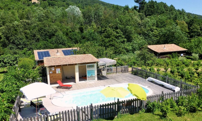 Le Martinet Cottage | Detached chalet, Pool, Quiet, Big garden, Many activities, PROMO !