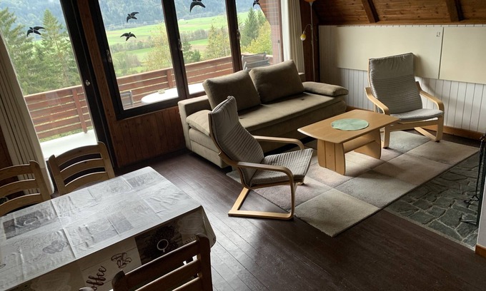 Jenig Apartment | Detached holiday home with a view of the Alps