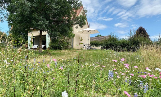 Sazeray House | Detached House With Outdoor Bath hot tub in Private Garden