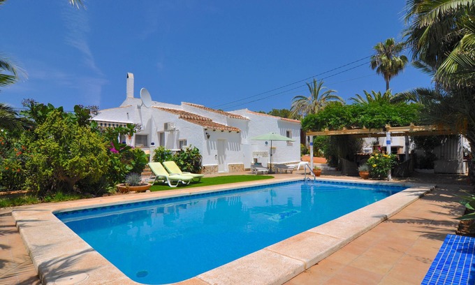 El Tosalet Villa | Detached Villa Close to Arenal Beach, Javea -Stunning, Very Private Villa & Pool