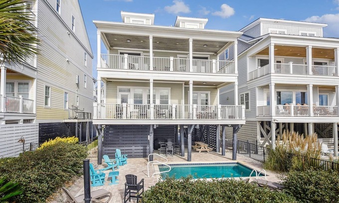 Cherry Grove Beach House | Diamond in the Ruff - Total Luxury 8BR OF Home