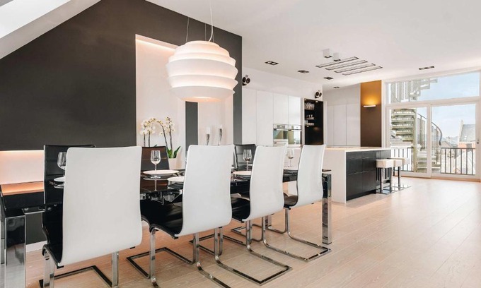 Engen Apartment | DINBNB Apartments l Luxury Penthouse l Roof Terrace l Central Bergen