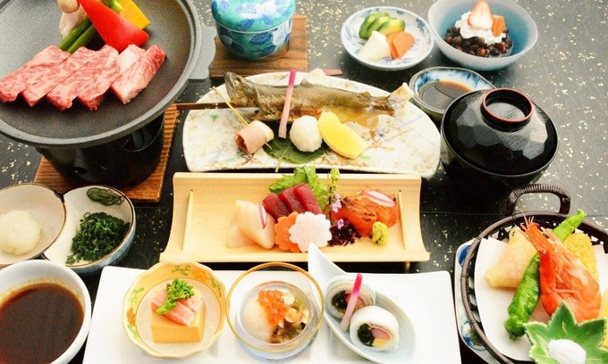 Hokuto Hotel | Dinner with domestic beef 2 meals included Rec/Hokuto Yamanashi