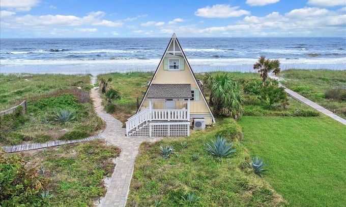 Vilano Beach House | Direct Beach Access, Views! | Dune House