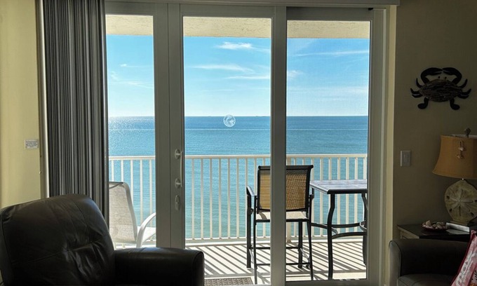 South Island Condo | Direct Gulf View from 9th Floor Condo - Amazing Sunsets - gorgeous view!