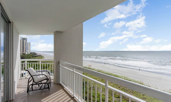 Arcadian Shores Condo | Direct Ocean Front 509SHampton-Full Amenity Access