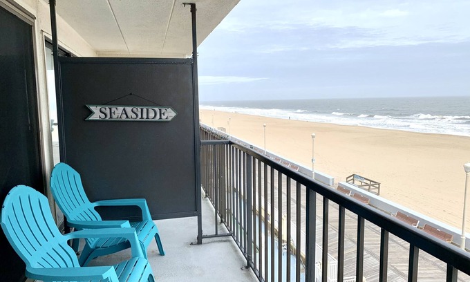 Ocean City Condo | Direct OceanFront Condo/on the center of the Boardwalk/Newly Remodeled w/Pool