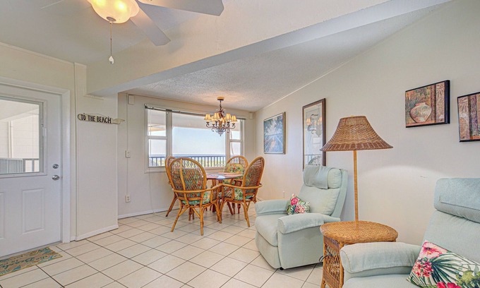 Golden Beach Condo | Directly on the Gulf - Unit 16 - 1 Bedroom - Second Floor - Sleeps 4