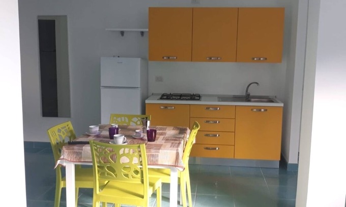 Marina di Pisciotta Apartment | Discover Cilento - Pomegranate - Two-room apartment in Pisciotta with sea view