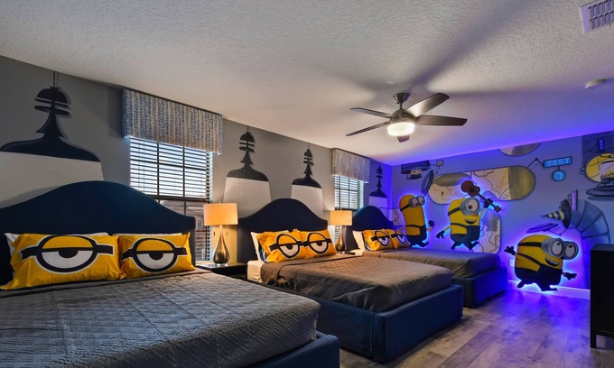 Davenport House | Disney themed Champions Gate Pool Home by the parks