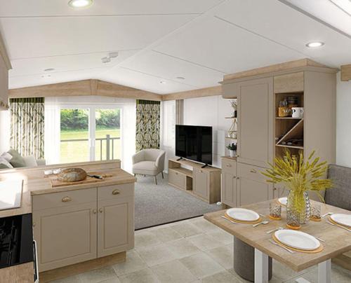 Hunstanton Apartment | DJD ,Country Style Luxury Lodge, Manor Park Sleeps 4