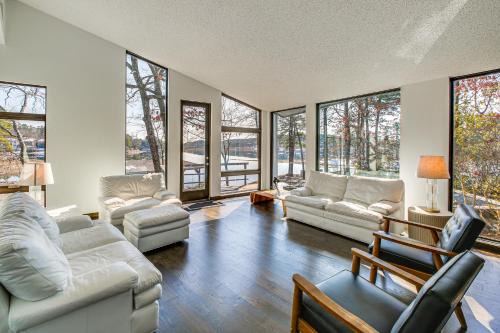 Hot Springs Village House | Dock, Hot Tub and Views Stunning Lake Coronado Gem