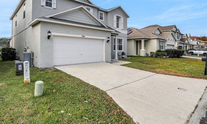 Windwood Bay House | Dog-friendly delight with private pool, spa, screened lanai, washer/dryer, & AC