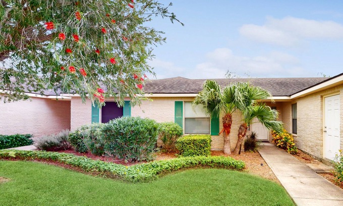Laguna Vista House | Dog-friendly, golf course view home with WiFi, AC, patio, pool, tennis, & gym