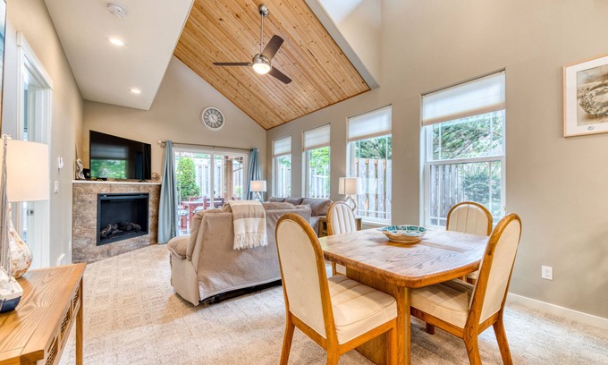 Rockaway Beach House | Dog-friendly home near beach with private hot tub, 3 kayaks, 2 bikes, SUP