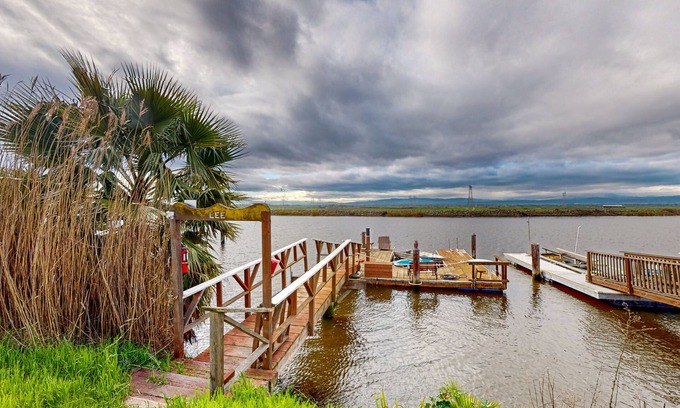 Bethel Island House | Dog-friendly home near river & marinas with firepit, grill, dock, camping ground