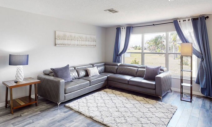 Liberty Village House | Dog-friendly home with lake views, Ping-Pong, air hockey, streaming, W/D, & AC