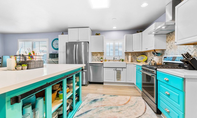 Loma Alta House | Dog-friendly home with outdoor oasis, hot tub, AC, & W/D - close to the ocean
