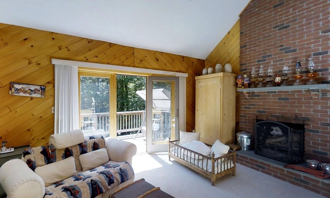 Wardsboro House | Dog-Friendly Home with Game Room, Deck, & Easy Access to Year-Round Activities