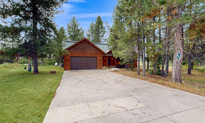 McCall House | Dog-friendly home with central AC, fireplace, deck, grill, firepit, W/D, & WiFi