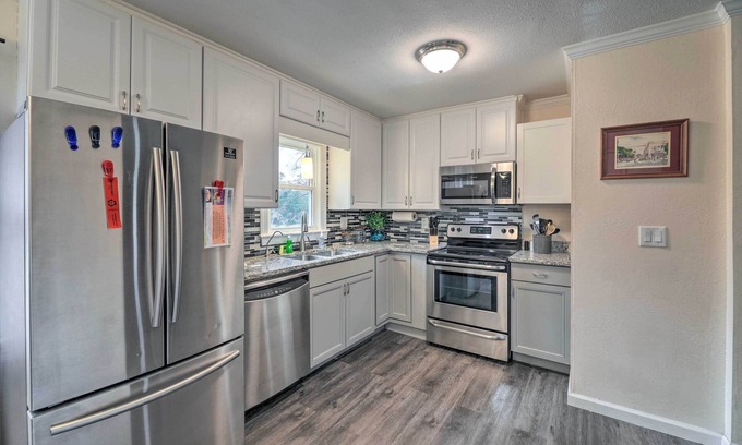 Brices Creek House | Dog-Friendly House w/ Yard: Near Boat Launch!