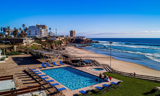 La Paloma Villa | Dog-friendly oceanfront villa with pool access, rooftop patio, full kitchen