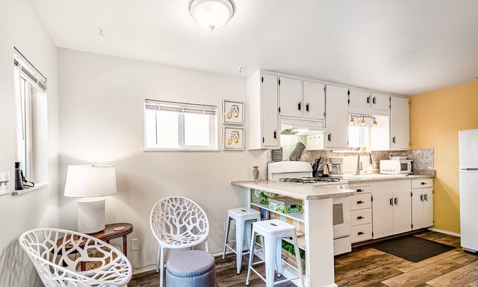 Eureka Cottage | Dog-Friendly, Waterfront Cottage Right on Marina w/Free WiFi, Water Views, Patio