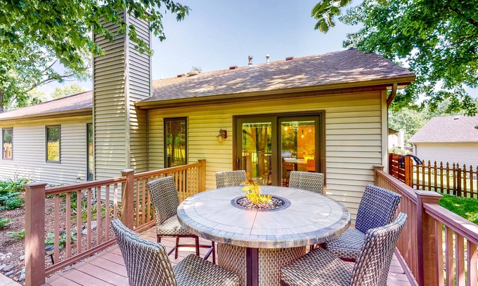 Fort Wayne House | Dog-friendly well-stocked home with enclosed yard & firepit - on quiet street