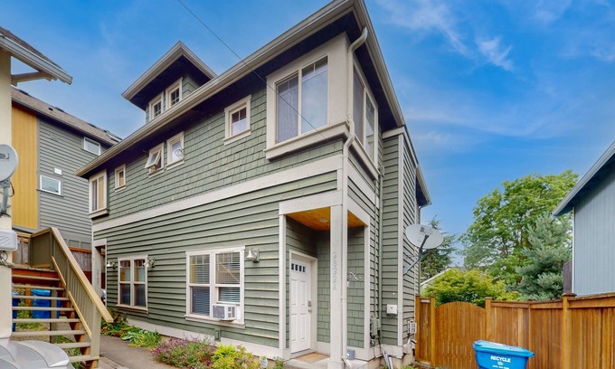 North Delridge House | Dog-friendly Westside Escape with fireplace, W/D, fenced yard - 3 miles to beach
